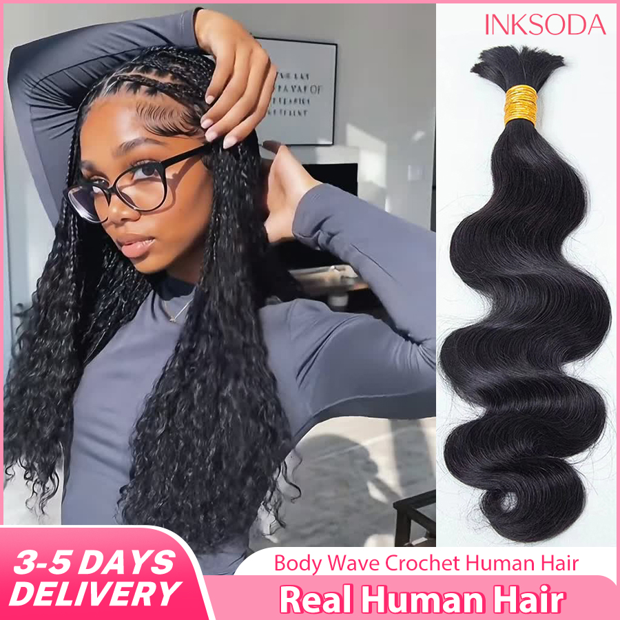 Hair Care For Wavy Hair - 12A 12-30 Inch 1-5PCS Human Braiding
