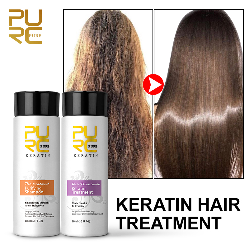 Hair Care Organic - PURC Duỗi Tóc Da Đầu Điều