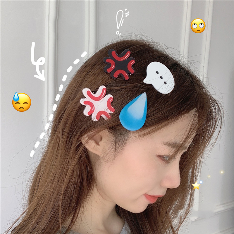 Hair Care Vegan - Water Drop Hairpin Expression Handmade Hair