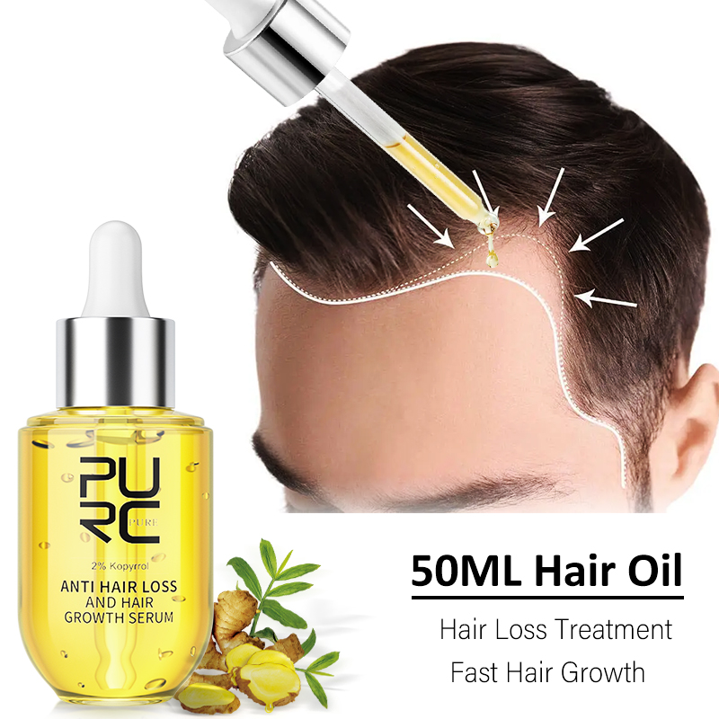 Hair Care Organic - PURC Biotin Ginger Hair Growth Products