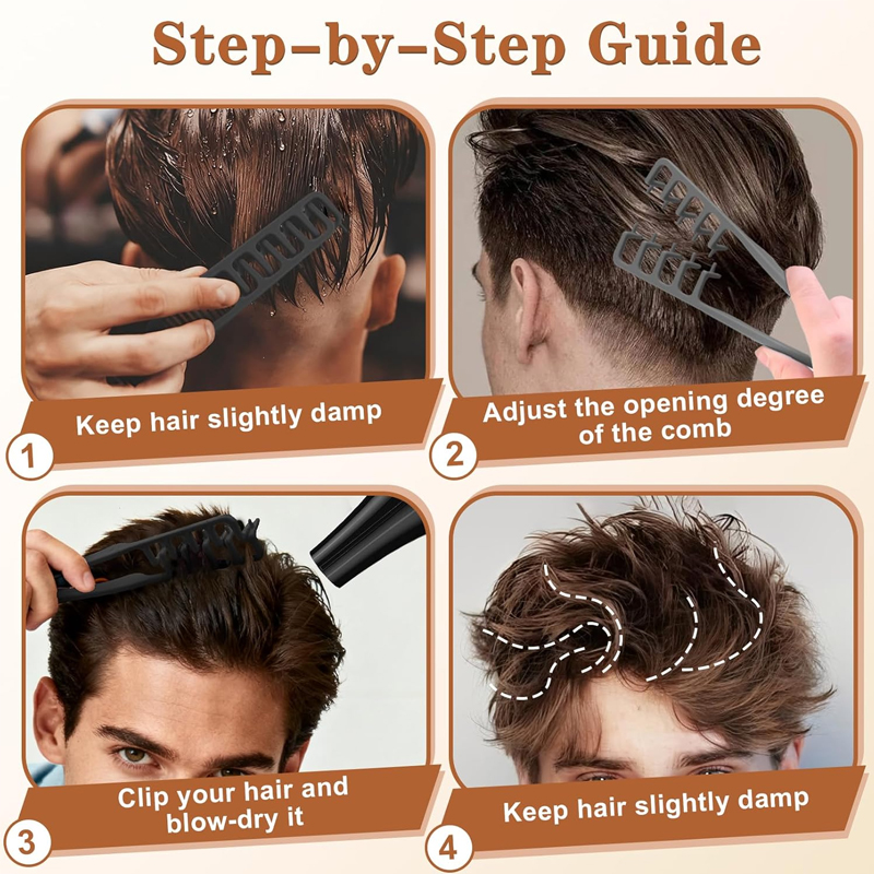 2Pcs 9-Rows Detangling Massage - đánh giá và giá Detangling Wide Comb