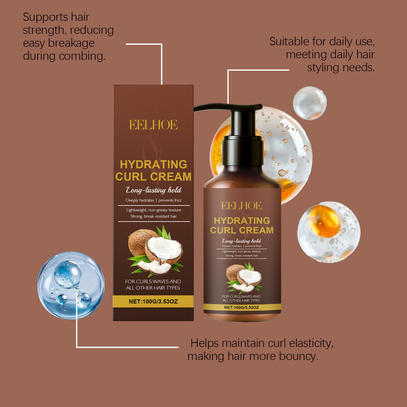 Curl Styling Cream for Wavy an - đánh giá và giá Hair Care Cream