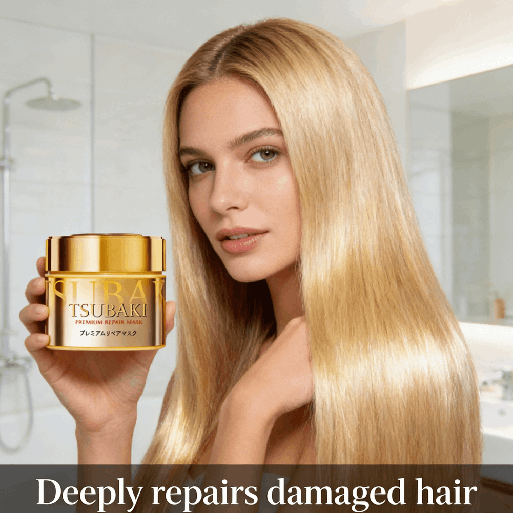 TSUBAKI 180g Salon Hair Mask R - đánh giá và giá Hair Care Japanese