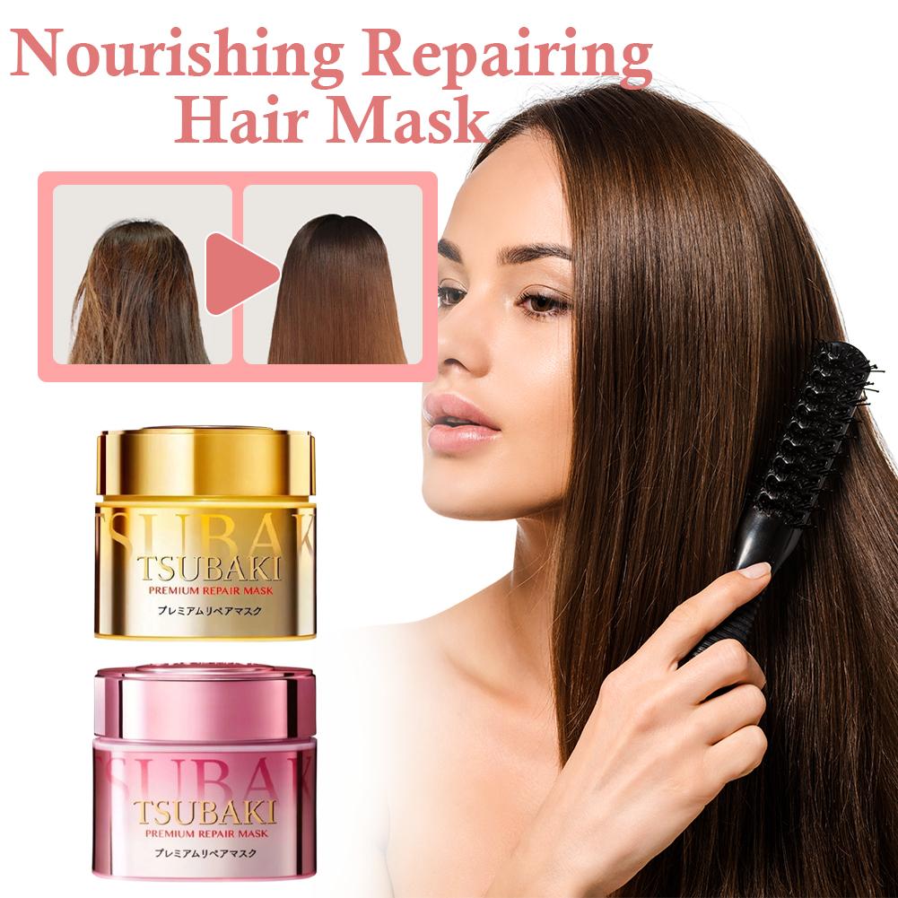 TSUBAKI 180g Salon Hair Mask R - đánh giá và giá Hair Care Japanese