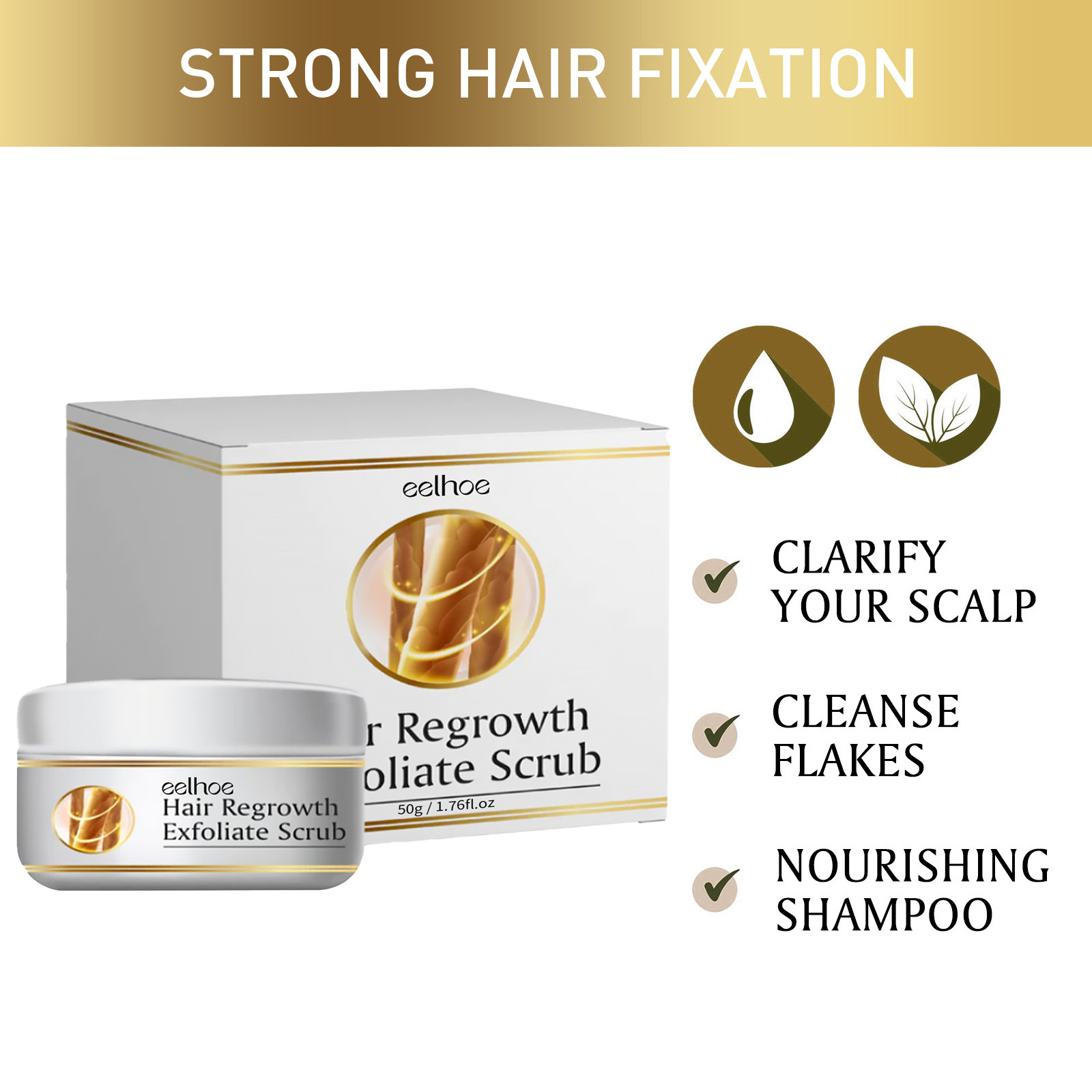 Scalp Scrub Cream Strengthen R - đánh giá và giá Scalp Scrub Exfoliant
