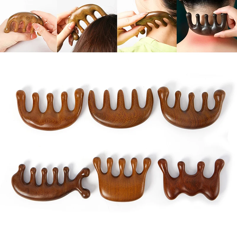 Wood Therapy Massage Comb Head - đánh giá và giá Detangling Wide Comb