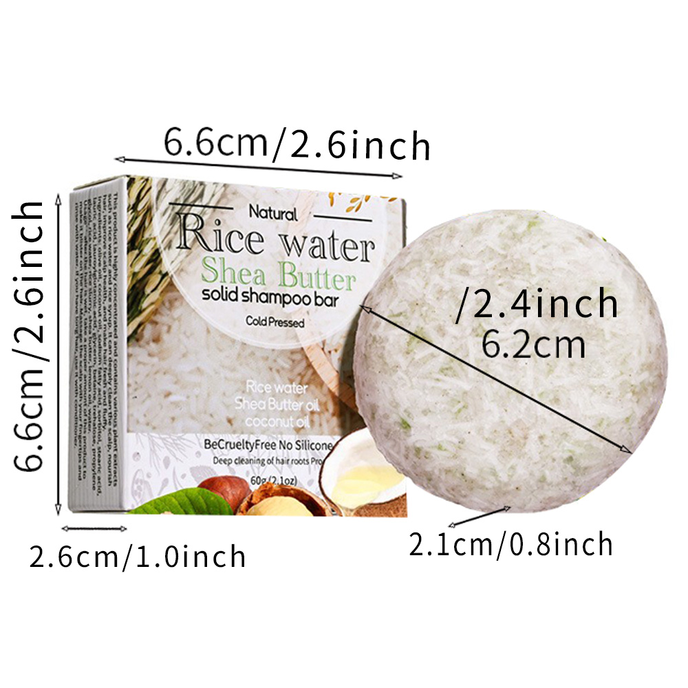 XF 60g Rice Shampoo Bar 100% N - đánh giá và giá Hair Care Organic