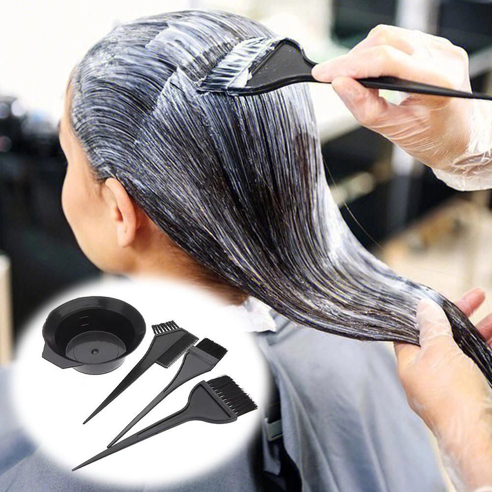4Pcs Home Salon Hair Dyeing Br - đánh giá và giá Hair Care Lotion