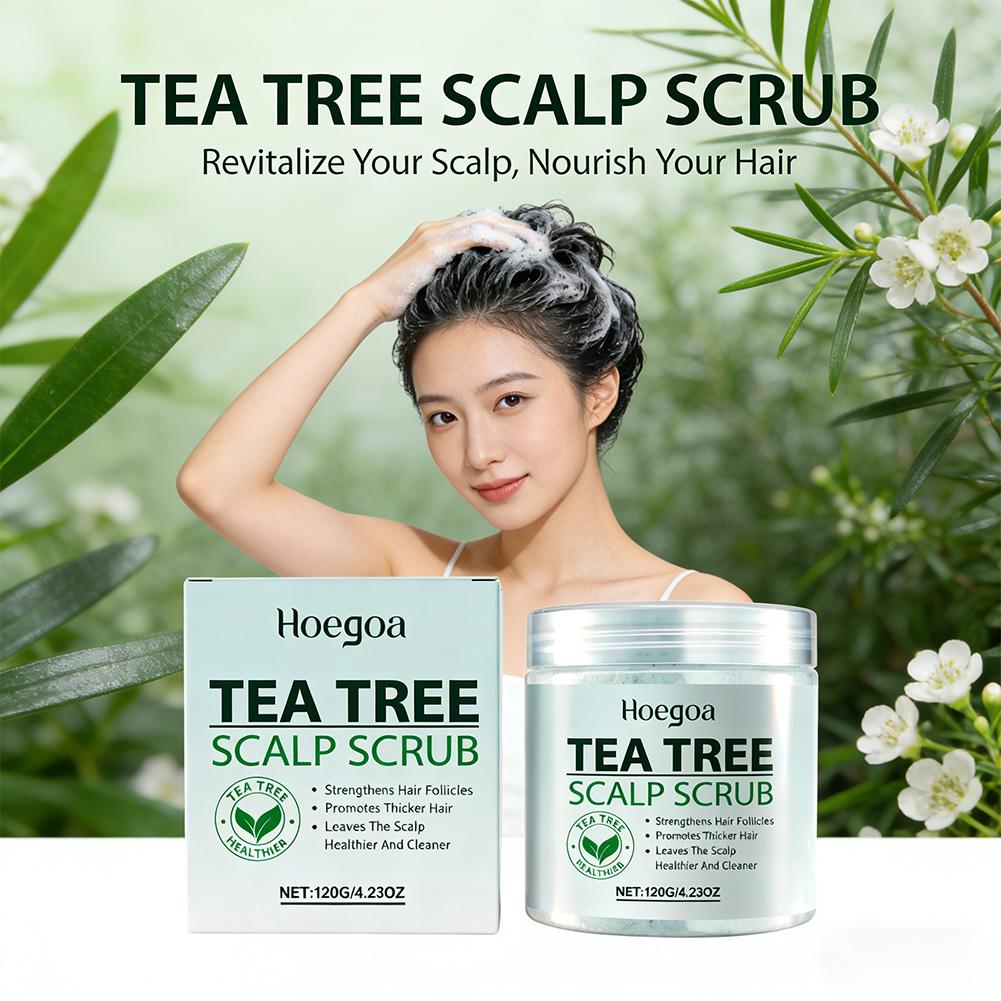 Tea Tree Scalp Scrub Deep Clea - đánh giá và giá Scalp Scrub Exfoliant
