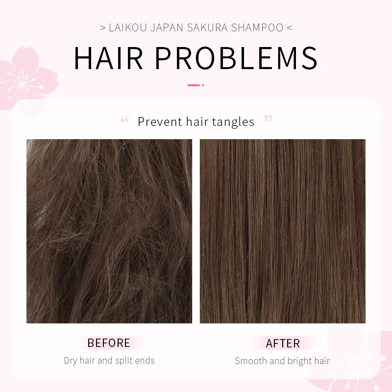 LAIKOU Japan Sakura  Shampoo R - đánh giá và giá Hair Care Japanese