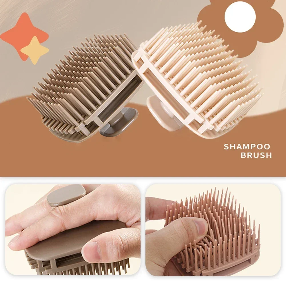 1pcs Square Shampoo Brush Head - đánh giá và giá Scalp Scrub Exfoliant