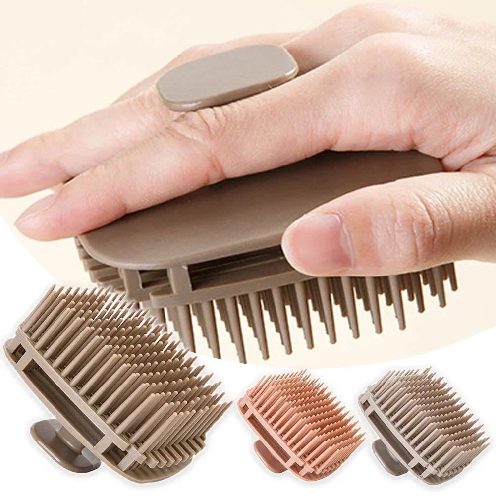 1pcs Square Shampoo Brush Head - đánh giá và giá Scalp Scrub Exfoliant