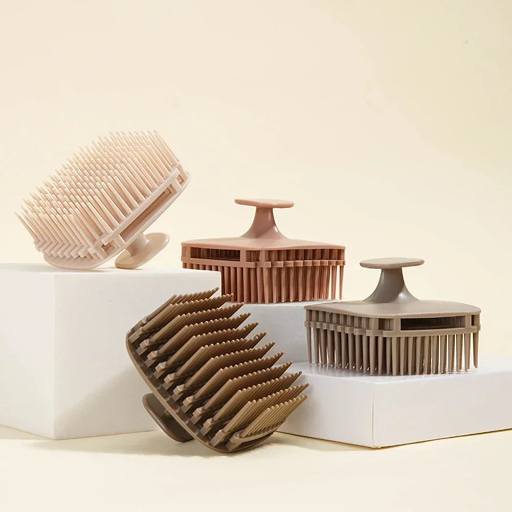 1pcs Square Shampoo Brush Head - đánh giá và giá Scalp Scrub Exfoliant