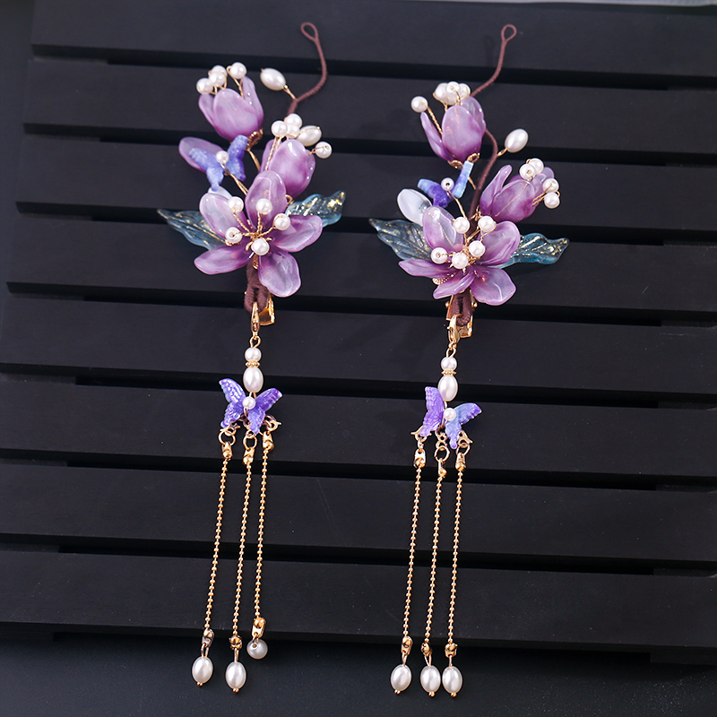 Chinese Glazed Flower Hairpin  - đánh giá và giá Hair Care Japanese