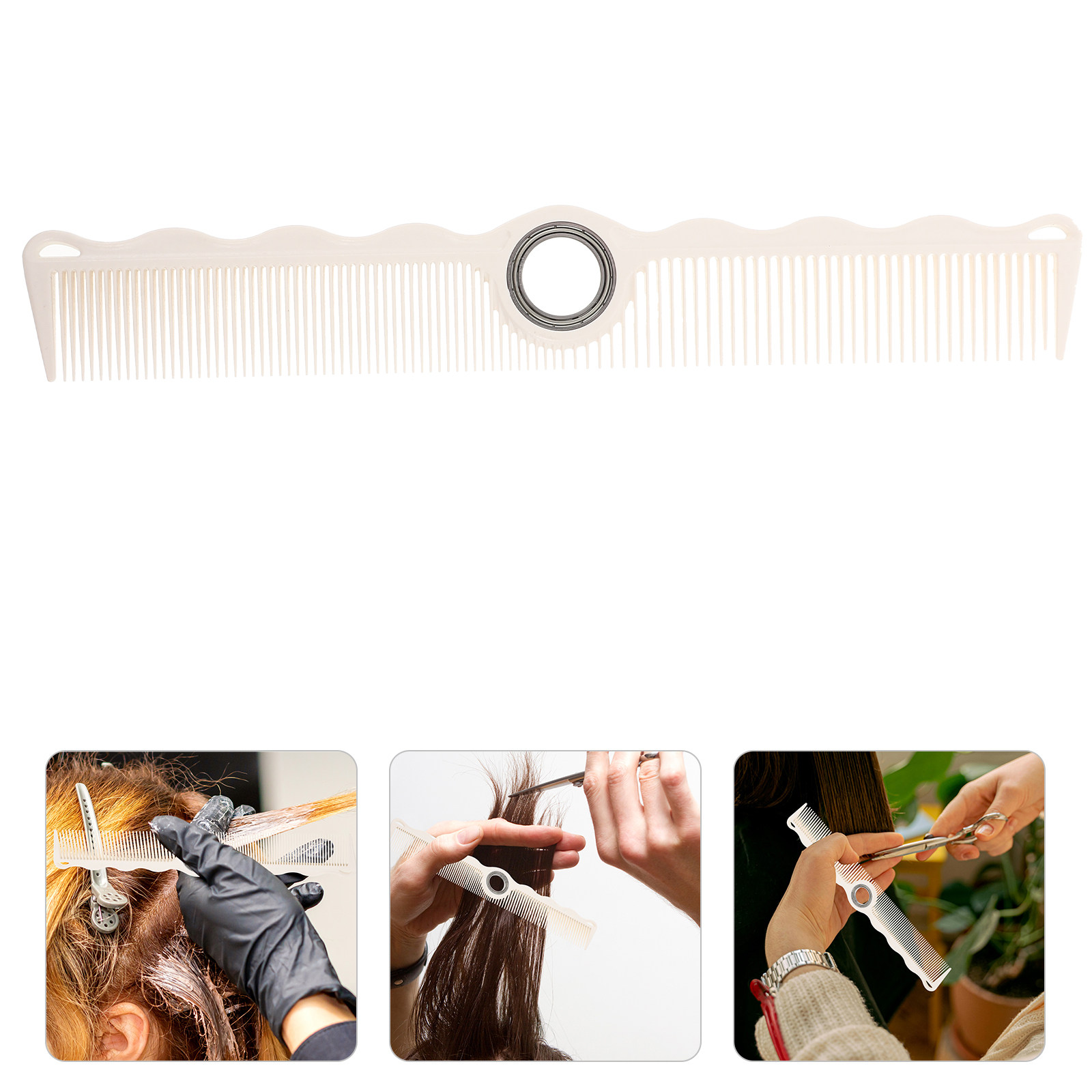 Rotatable Hair Comb for Barber - đánh giá và giá Detangling Wide Comb