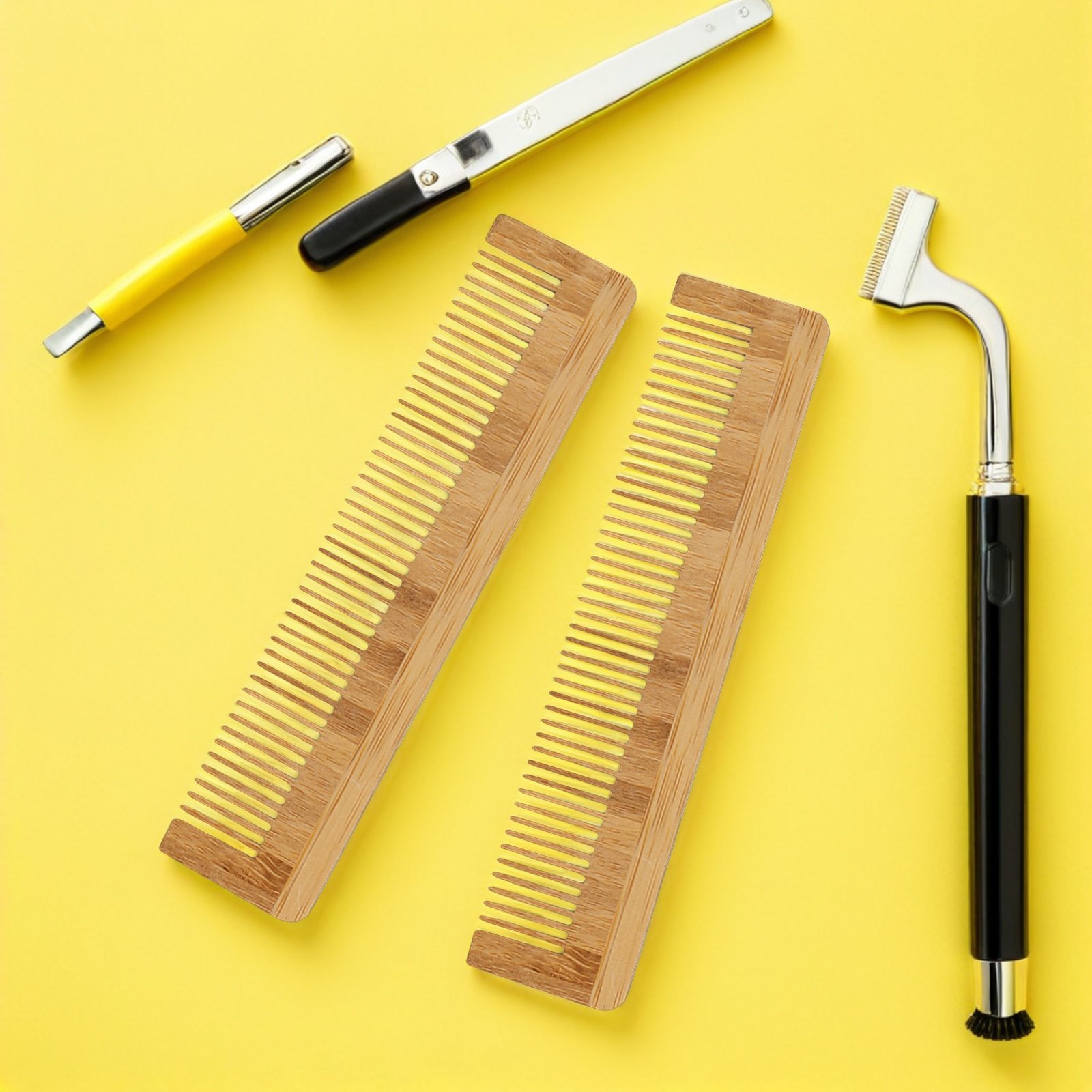 12Pcs Disposable Wooden Beard  - đánh giá và giá Detangling Wide Comb