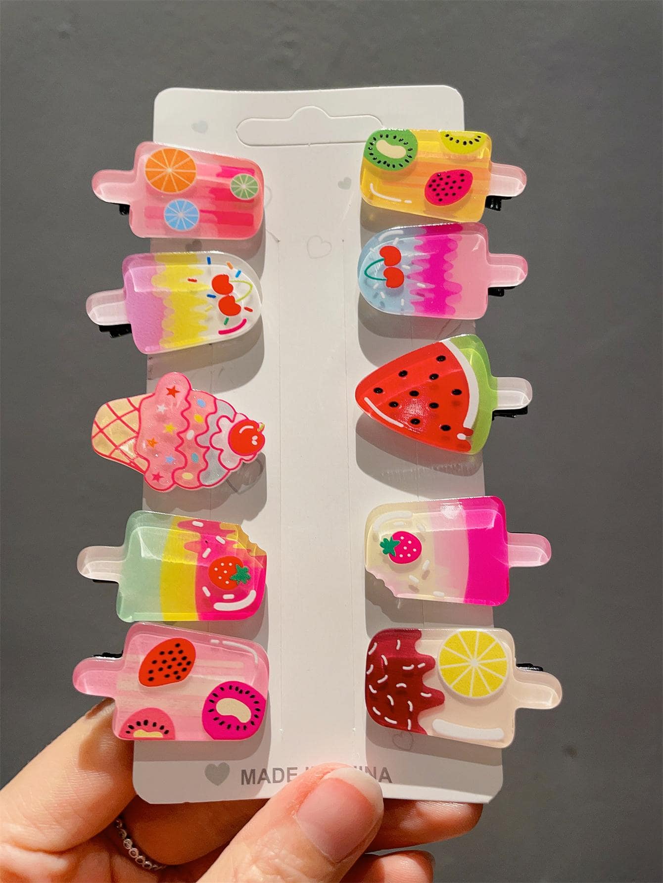 10 hair clips Summer new hair  - đánh giá và giá Hair Care Lotion