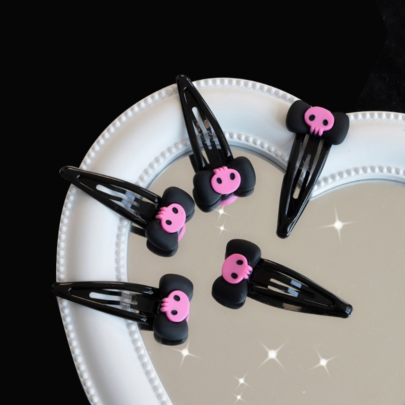 Skull Hairpin Bows Barrettes   - đánh giá và giá Bobby Pin Bulk
