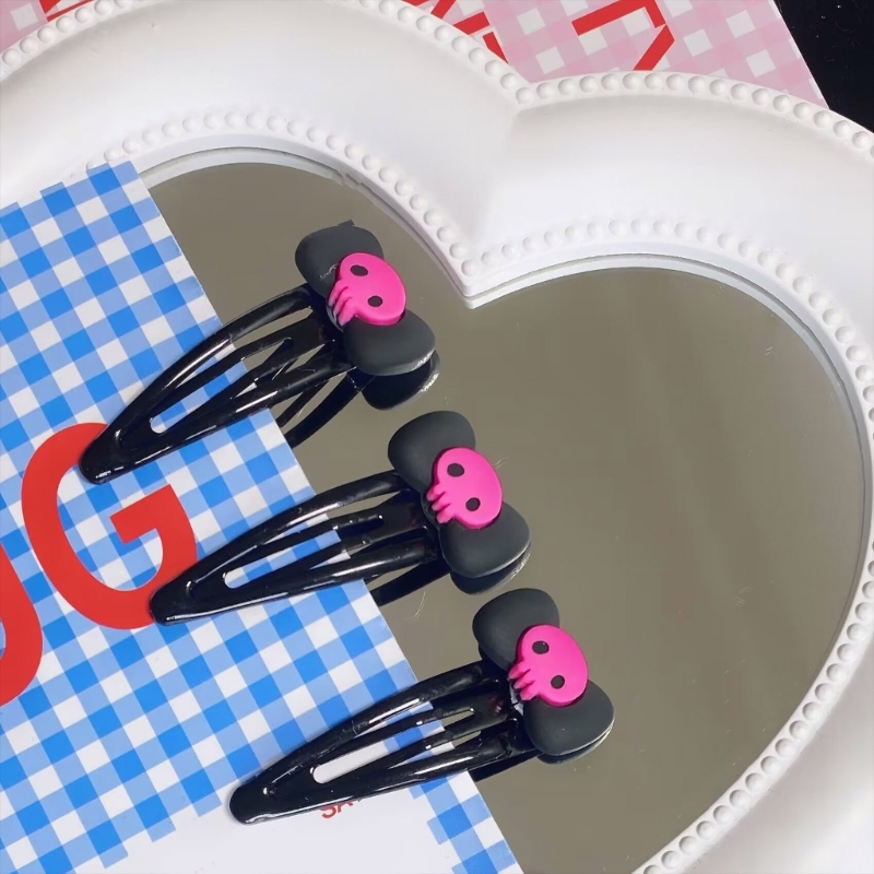 Skull Hairpin Bows Barrettes   - đánh giá và giá Bobby Pin Bulk
