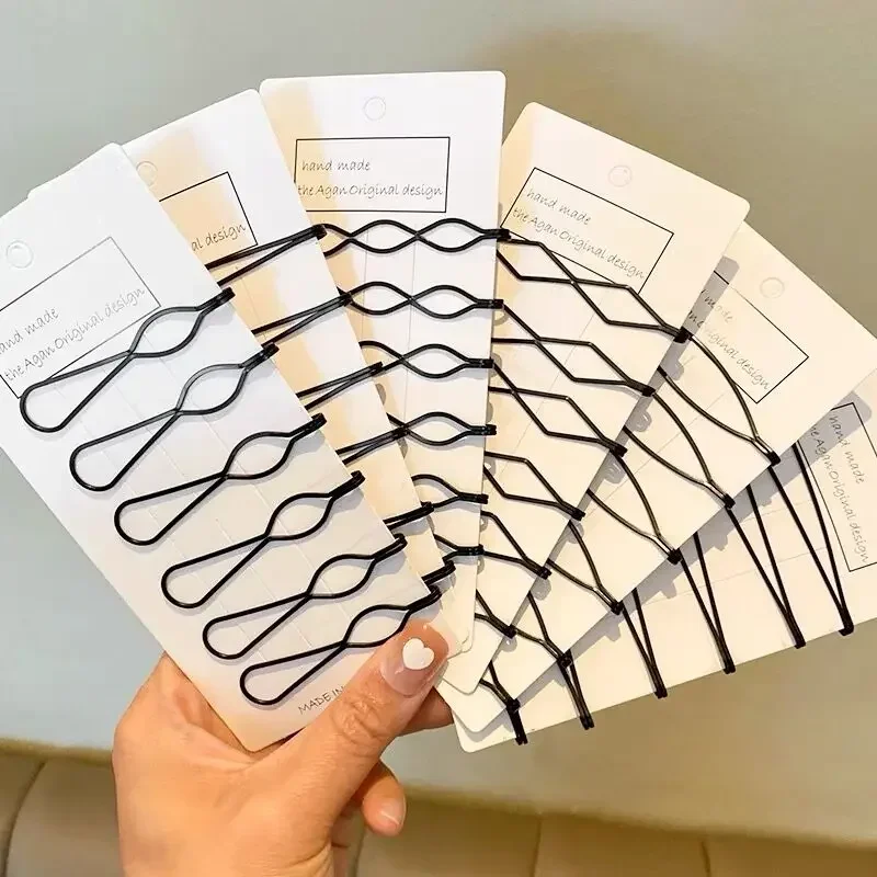 3/24pcs Black Simple Bobby Hai - đánh giá và giá Bobby Pin Bulk