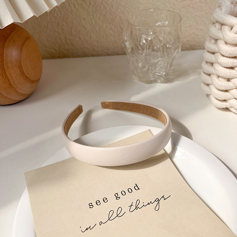 Beige Wide Headband High Crown - đánh giá và giá Hair Care Lotion