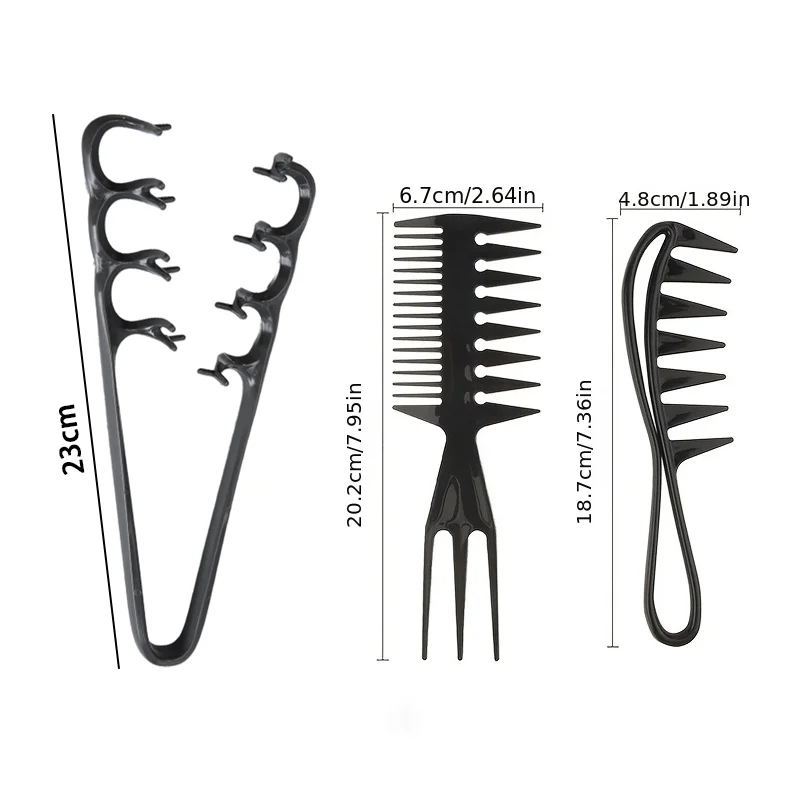2/3pcs Comb Set Volumizing Wid - đánh giá và giá Detangling Wide Comb
