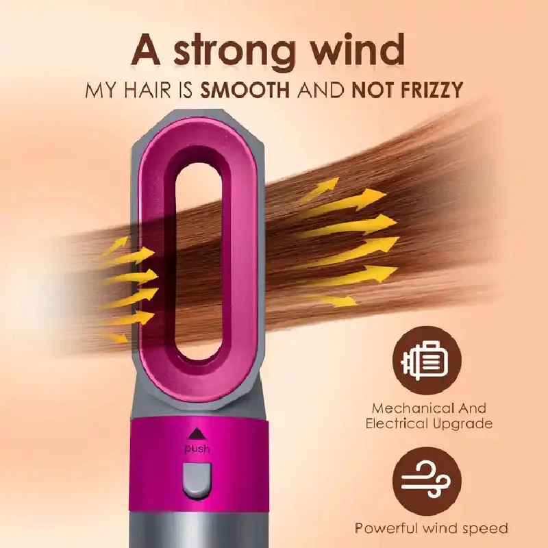Hair Dryer 5-In-1 Electric Hai - đánh giá và giá Hair Care Japanese