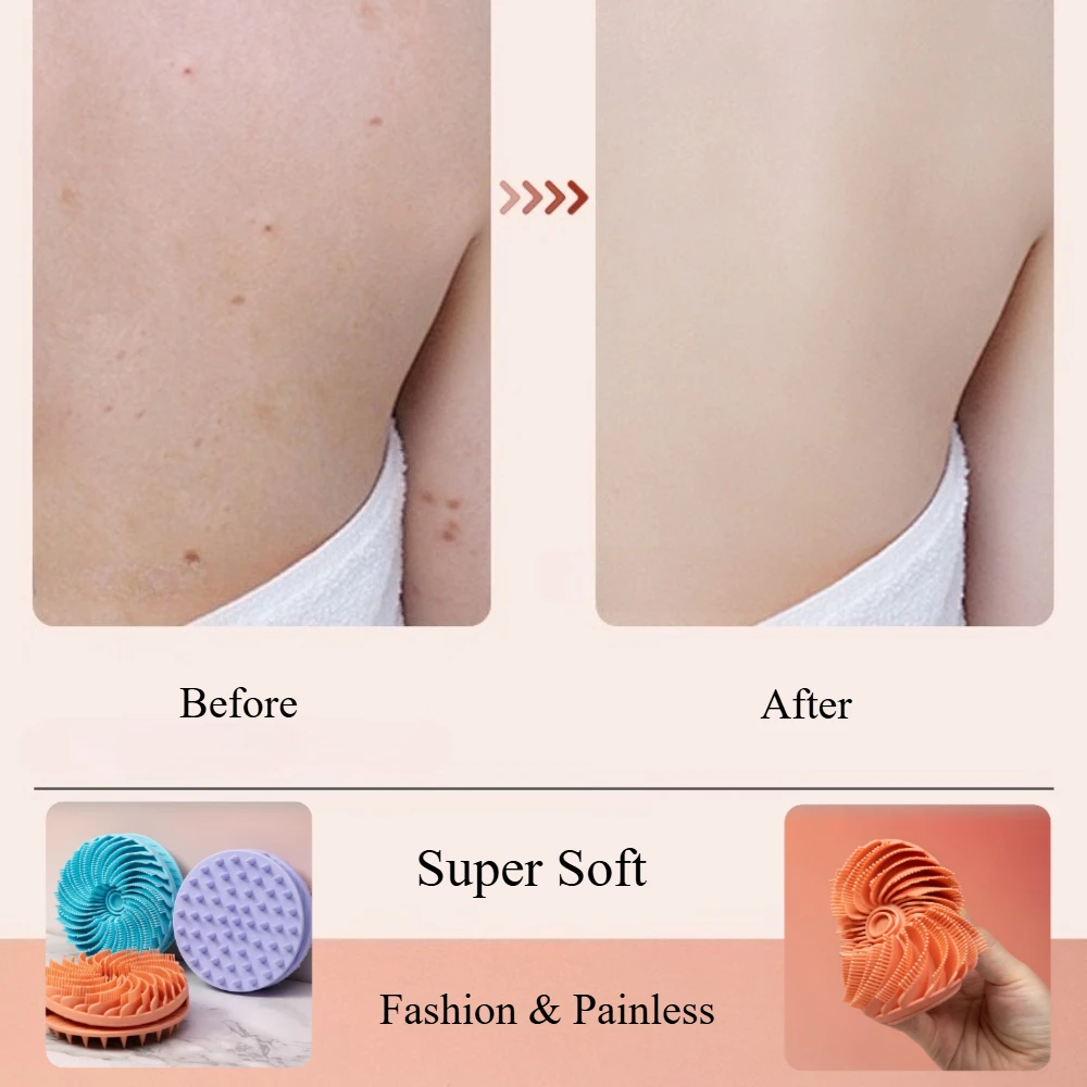 Soft Silicone Body Scrubber Sc - đánh giá và giá Scalp Scrub Exfoliant