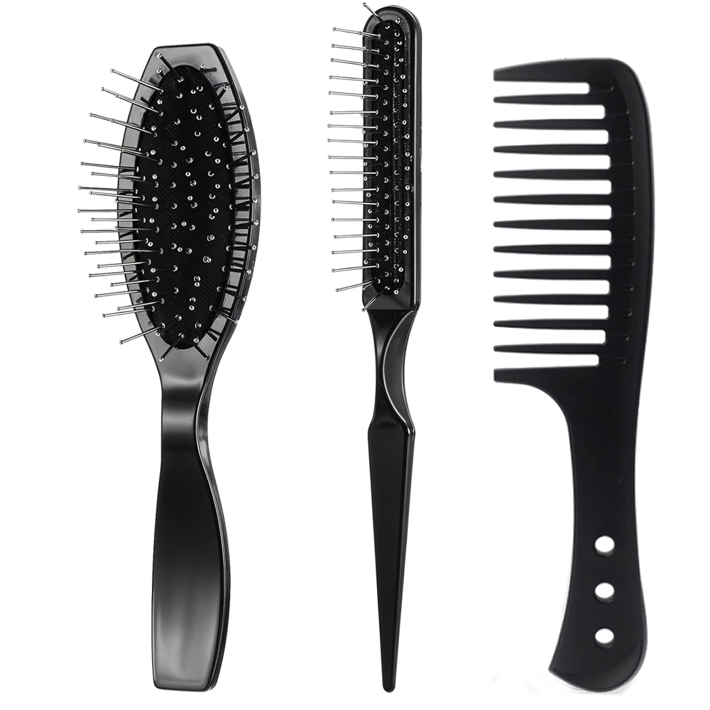 Wig Brush Set,  Loop Wig Brush - đánh giá và giá Detangling Wide Comb