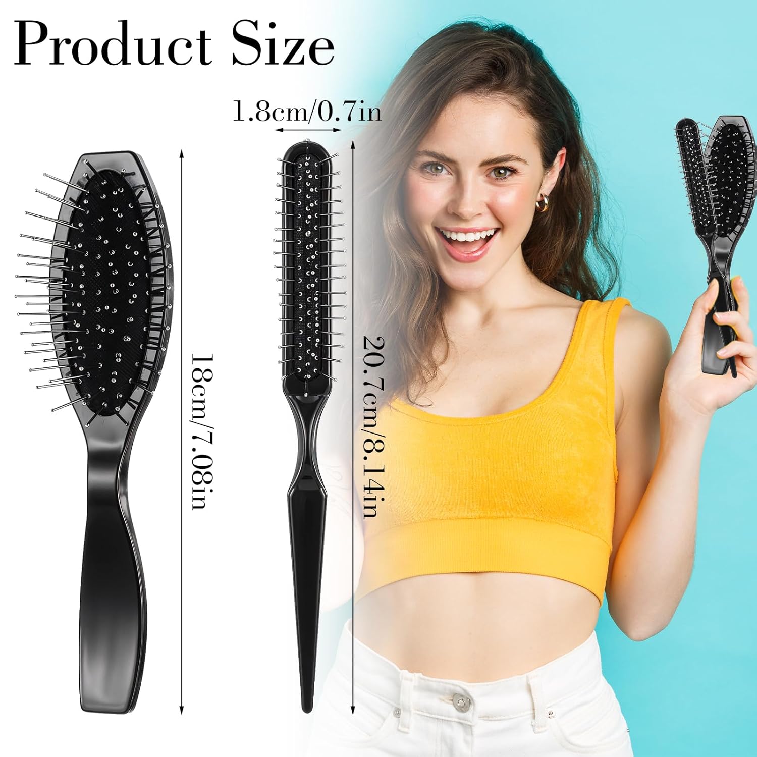 Wig Brush Set,  Loop Wig Brush - đánh giá và giá Detangling Wide Comb