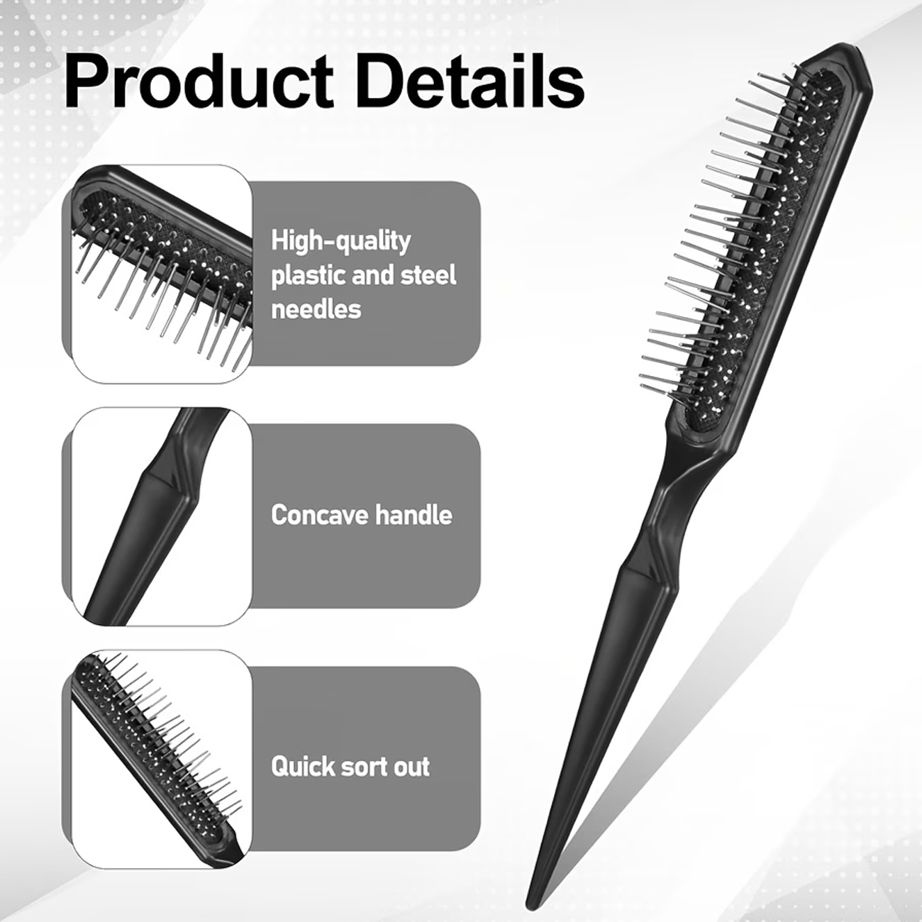 2pcs Small Wide Tooth Comb Set - đánh giá và giá Detangling Wide Comb