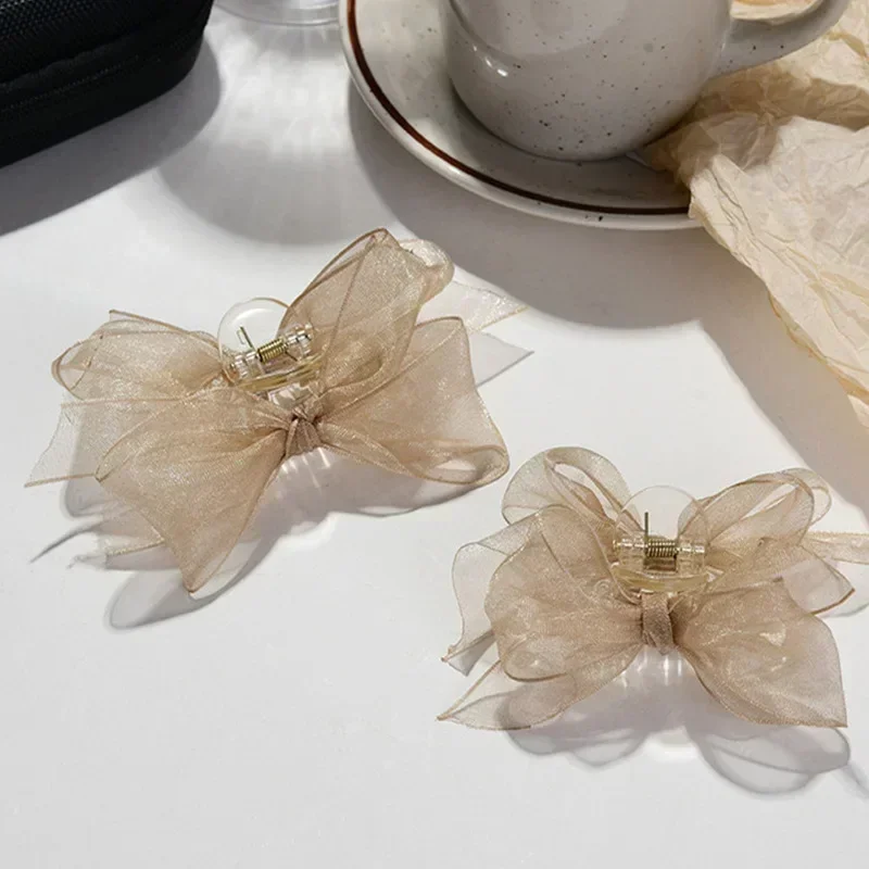 2pcs Black Matte Bowknot Mesh  - đánh giá và giá Bobby Pin Bulk