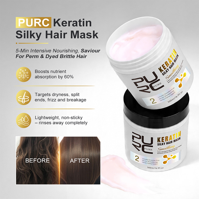 PURC Keratin Treatment Hair Ca - đánh giá và giá Hair Care Cream