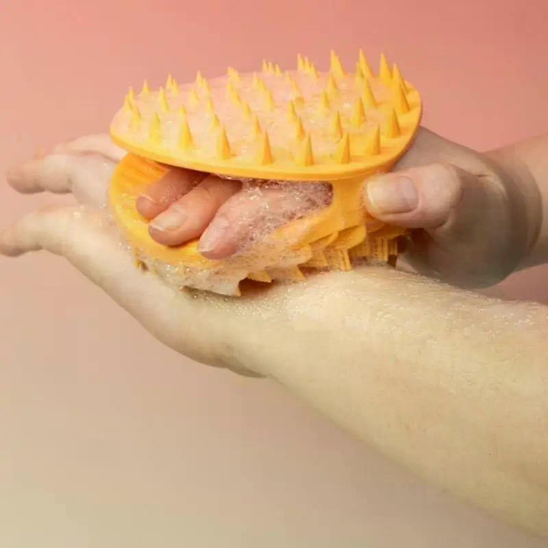 Soft Silicone Body Scrubber Sc - đánh giá và giá Scalp Scrub Exfoliant