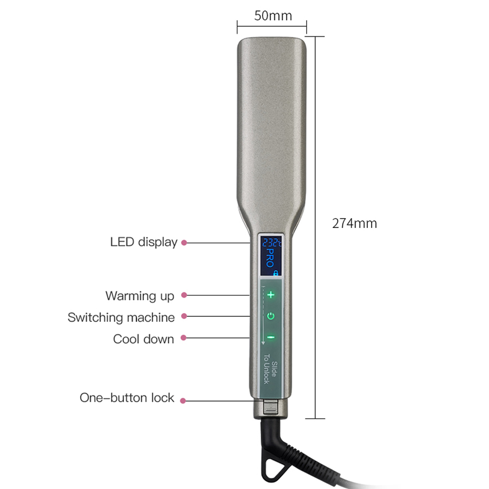 Hair Straightener Smart Touch  - đánh giá và giá Detangling Wide Comb