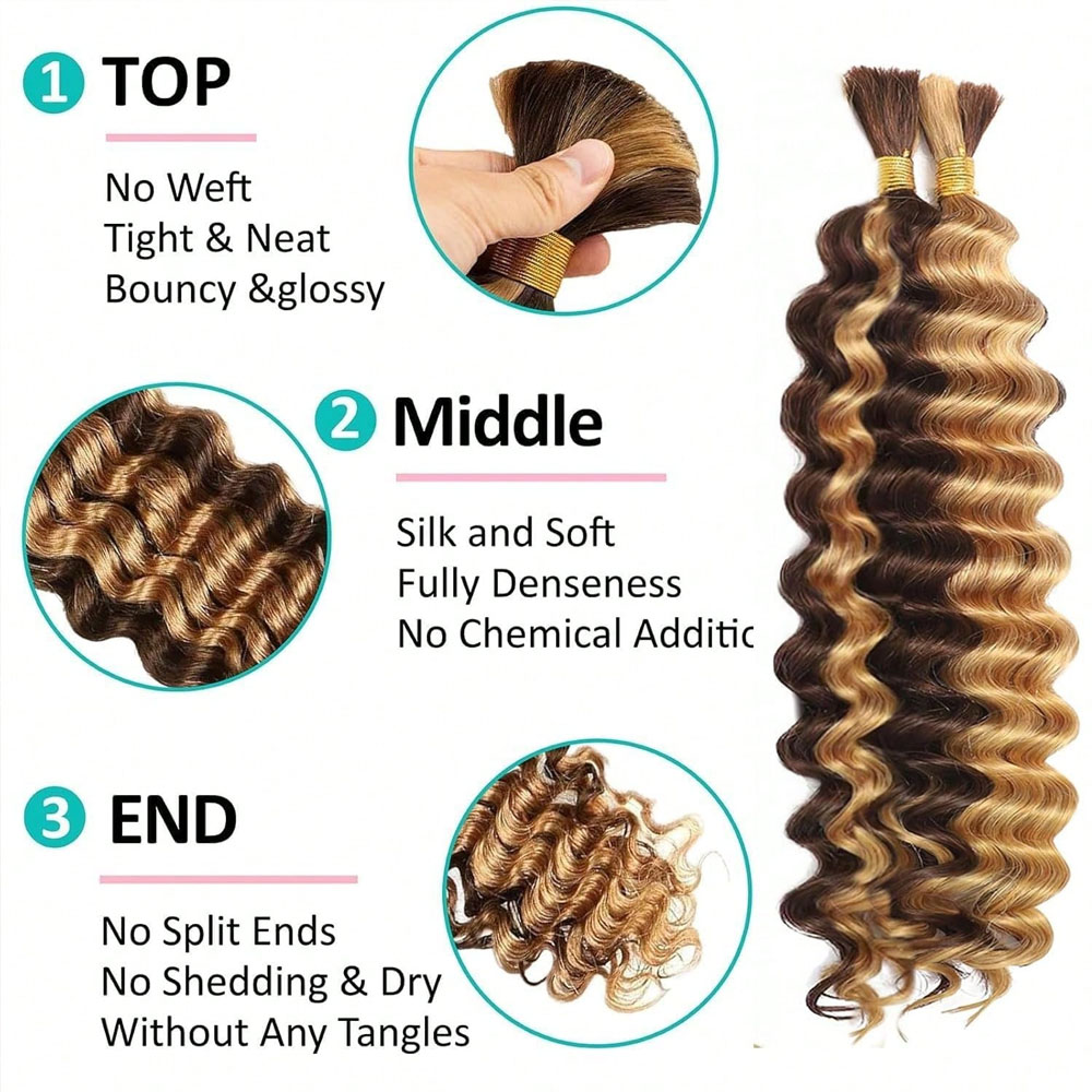 Human Braiding Hair 18 Inch 2  - đánh giá và giá Hair Care For Wavy Hair