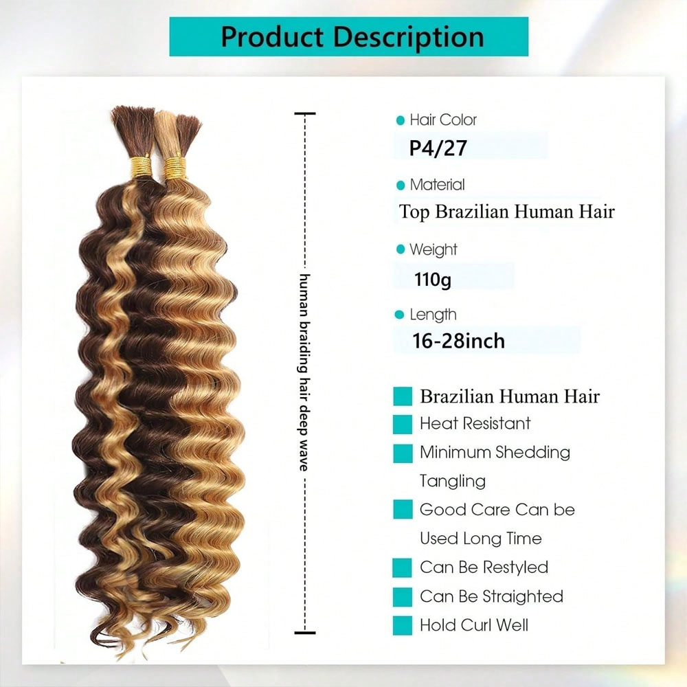 Human Braiding Hair 18 Inch 2  - đánh giá và giá Hair Care For Wavy Hair