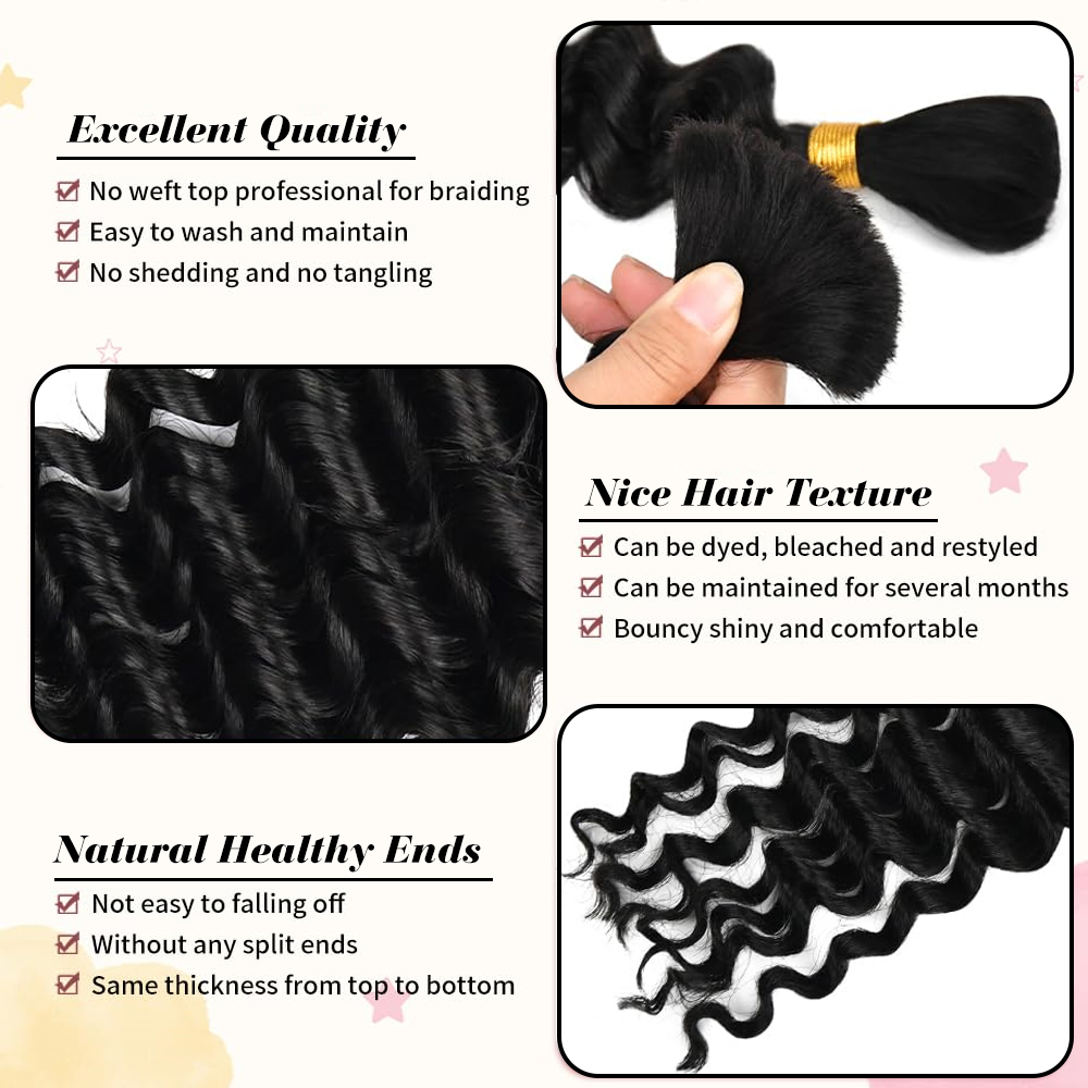 Human Braiding Hair for Boho B - đánh giá và giá Hair Care For Wavy Hair
