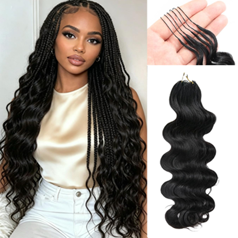 Knotless Pre Separated 100% Hu - đánh giá và giá Hair Care For Wavy Hair