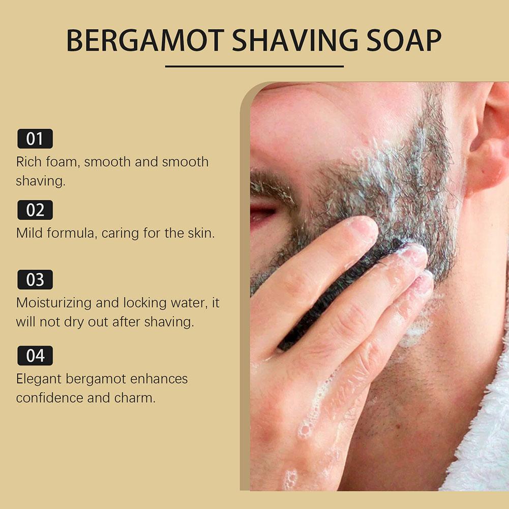 Bergamot Shaving Soap for Men  - đánh giá và giá Hair Care Cream