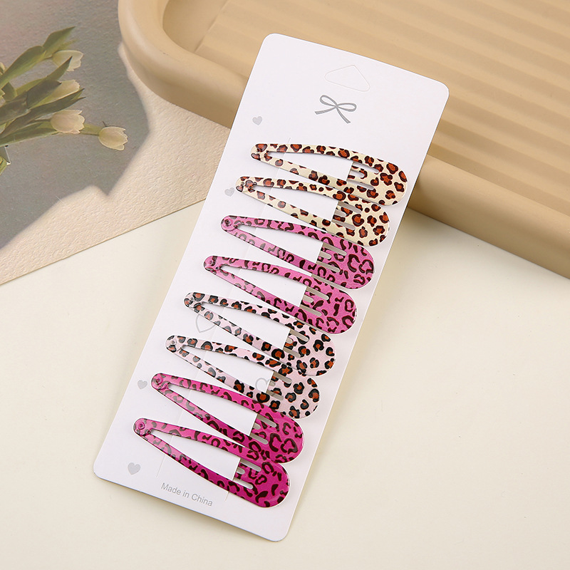 Simple Leopard Print Hairpins  - đánh giá và giá Bobby Pin Bulk
