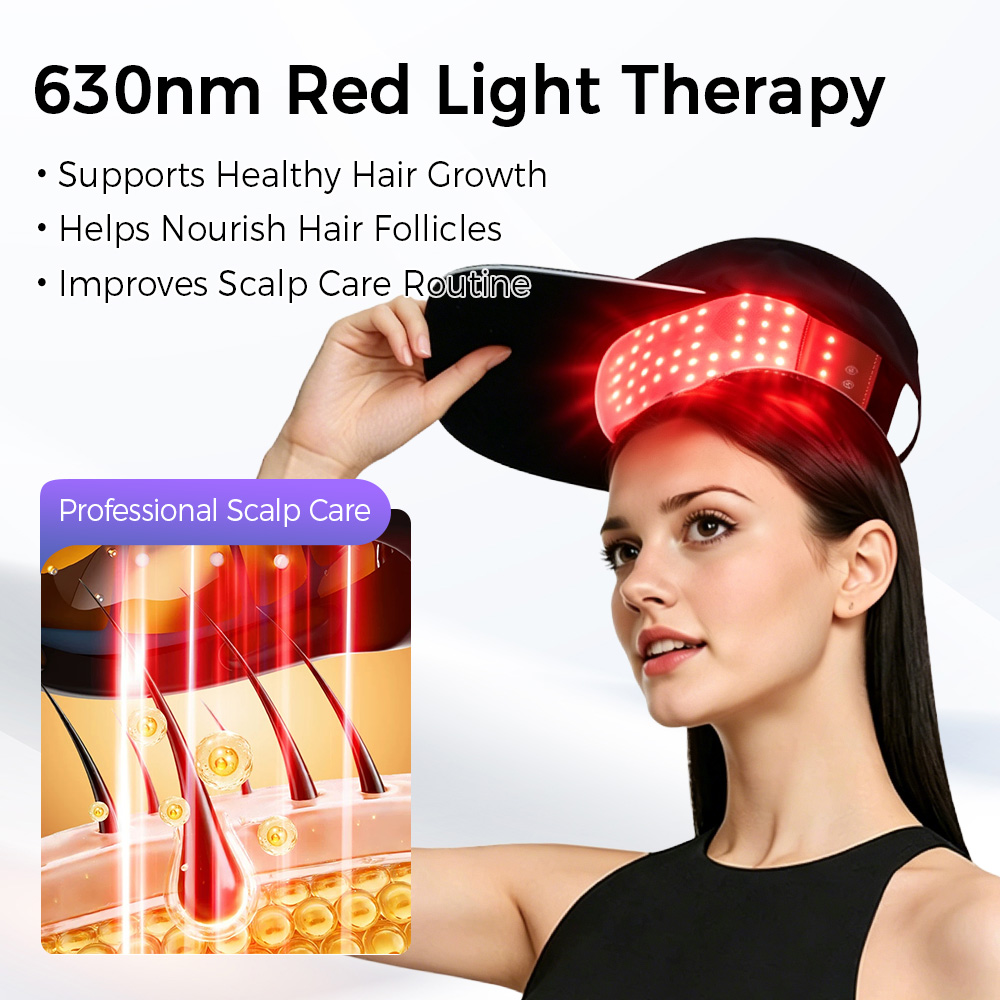 LED Hair Growth Cap Red Blue L - đánh giá và giá Hair Care Vegan