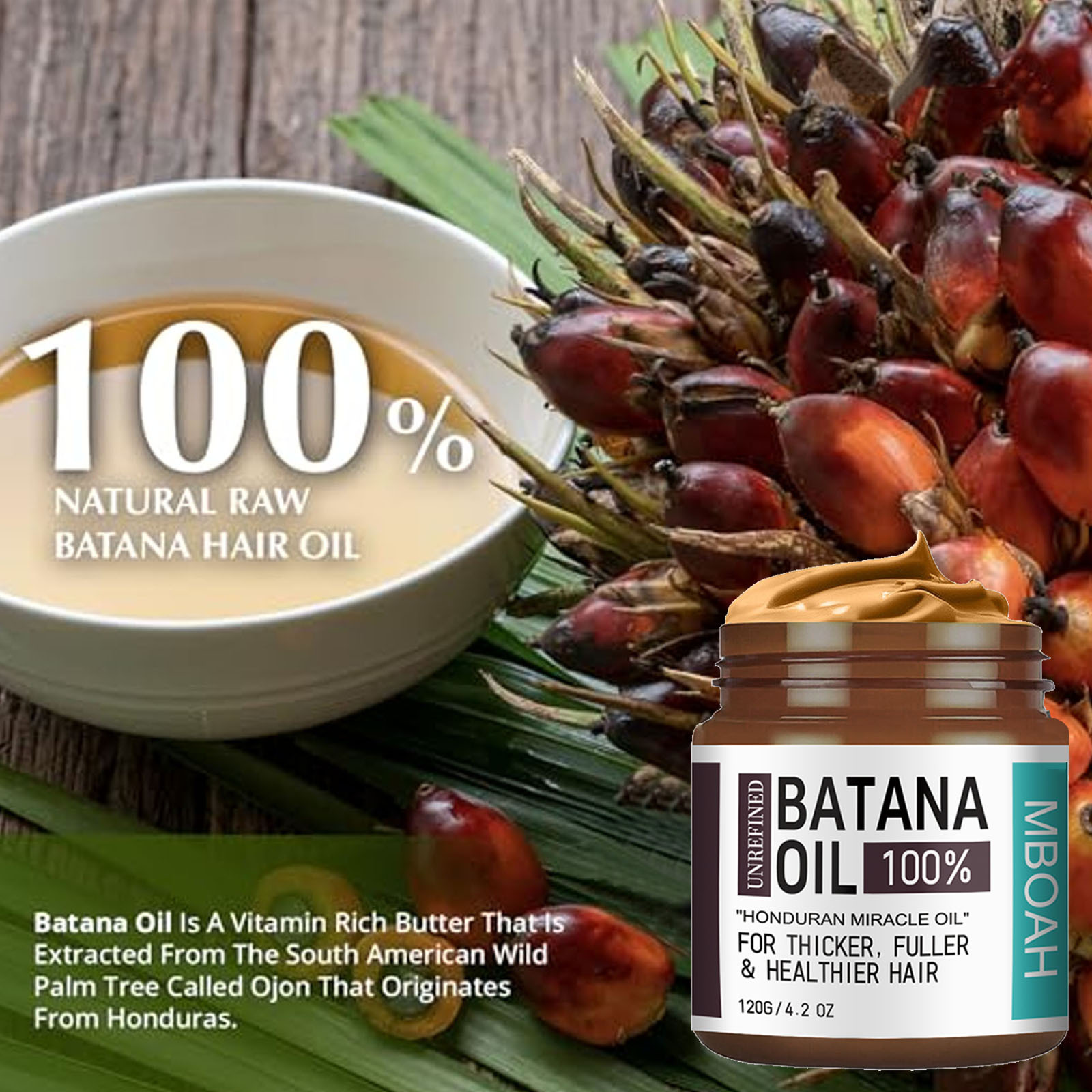100% Batana Oil from Honduras  - đánh giá và giá Hair Care Cream
