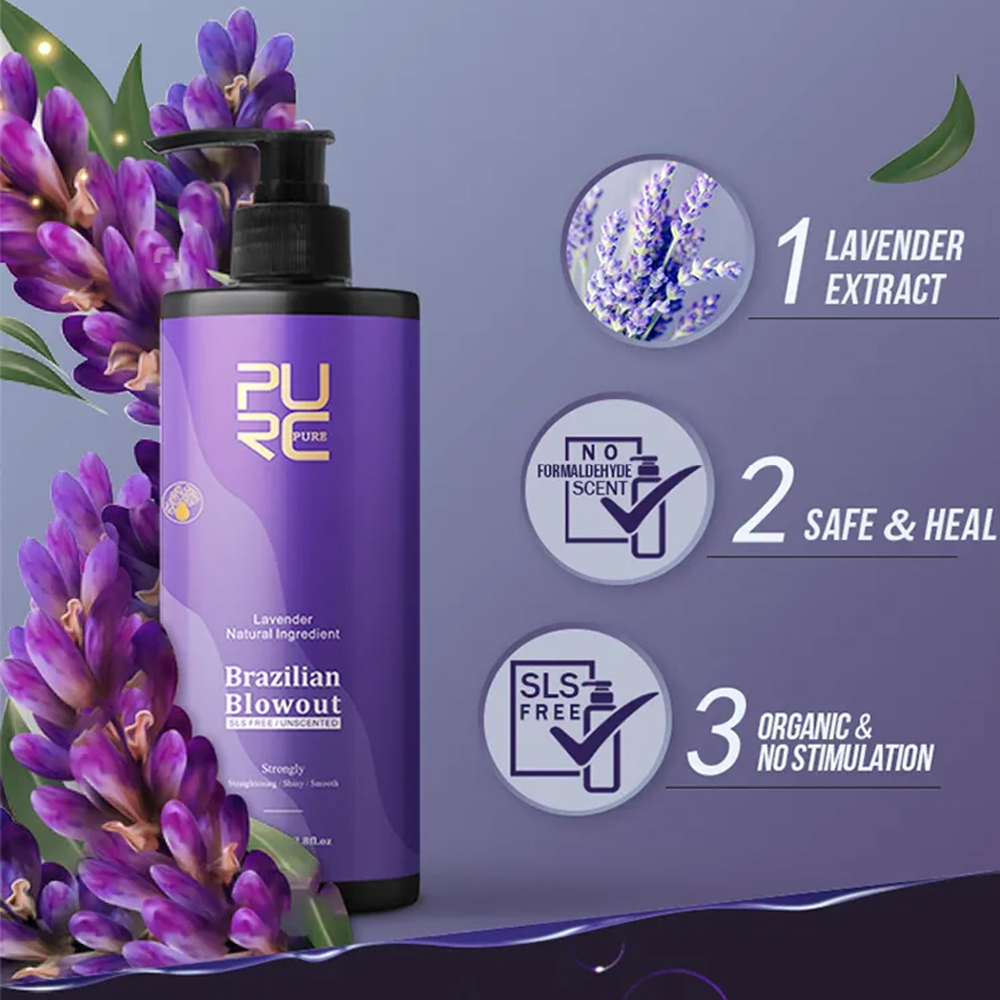 PURC Lavender 12% Brazilian Ke - đánh giá và giá Hair Care Organic