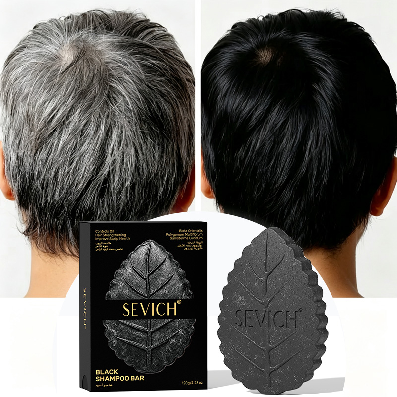 Black Shampoo Soap Bar Gray Ha - đánh giá và giá Hair Care Organic