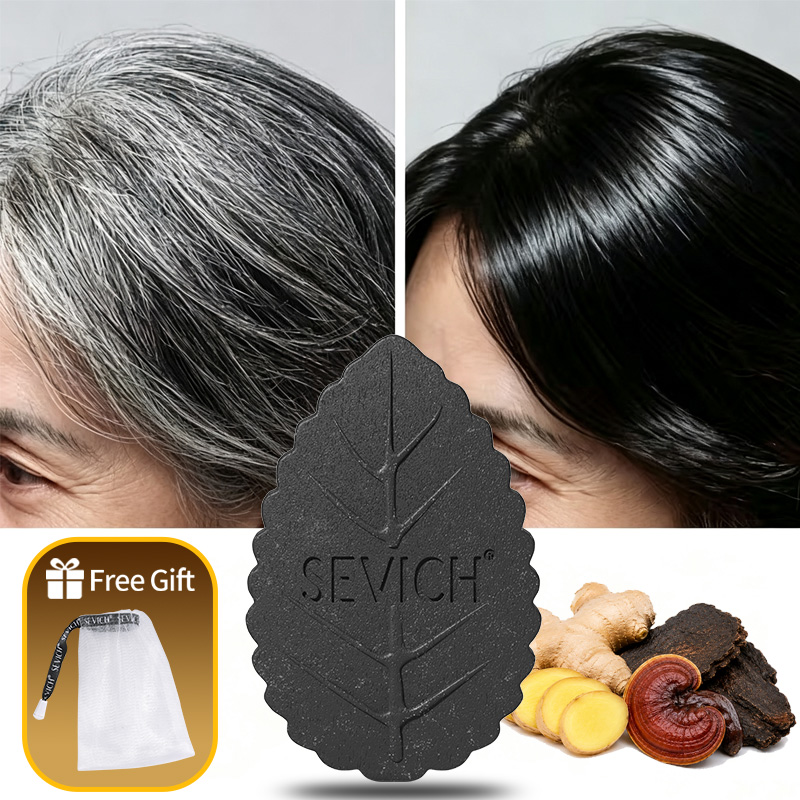 Black Shampoo Soap Bar Gray Ha - đánh giá và giá Hair Care Organic